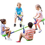 HearthSong: Quad-Seat Teeter Totter $70, One2Go 2-in-1 Folding Tricycle &amp; Balance Bike $35, 40&quot; Jumbo Plush Unicorn $20, Grow w/ Me Wooden Rocking Horse $40, More + Free Shipping