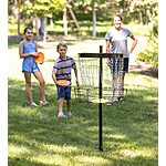HearthSong Disc Golf Game Set w/ Basket &amp; Six Discs $69.99 + Free Shipping