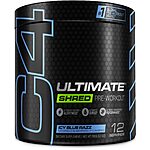 6.7-Oz Cellucor C4 Ultimate Shred Pre-Workout Powder (Icy Blue Razz) $8.30 w/ Subscribe &amp; Save