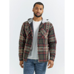 Wrangler Men's Heavyweight Shirt Jackets: Quilted Hooded or Sherpa Lined (Various) $15 + Free S&amp;H on $100+