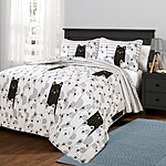 3-Piece Full/Queen Lush Décor Striped Bear Reversible Quilt Set $17.84 + Free Shipping w/ RedCard or on $35+