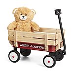 19" Radio Flyer My 1st Steel & Wood Toy Wagon w/ Teddy Bear $32.45