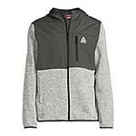 Reebok Men’s Jackets: Hooded Sweater Fleece (L or XL, Grey) $12.89, Half Zip Striker Hoodie (S-3XL, Sleet) $16.56, More + Free S&amp;H w/ Walmart+ or $35+