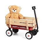 Radio Flyer: My 1st Steel &amp; Wood Wagon w/ Teddy Bear $30, Little Red Roadster $35, 12V Turbo Go-Kart $110 &amp; More + Free Shipping on $59+