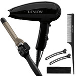 Revlon Style and Go Travel Hair Styling Set (1875W Hair Dryer, 1&quot; Curling Iron &amp; More) $11.78 + Free S&amp;H w/ Walmart+ or on $35+