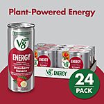 24-Count 8-Oz V8 +Energy Strawberry Banana Juice Energy Drinks $12 w/ Subscribe &amp; Save