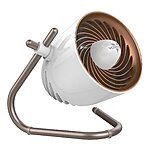 Vornado Pivot 6" Personal Air Circulator Fan (Copper / White) $10