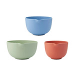 3-Piece Beautiful Plastic Mixing Bowl Set by Drew Barrymore $5 + Free S&amp;H w/ Walmart+ or on $35+