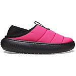 Crocs Girls' Classic Puff Moc Clogs (11-6, Dragonfruit) $14.99 + Free Shipping
