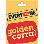 $50 Restaurant Gift Cards (Physical): Golden Corral or White Castle $40 each
