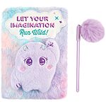 Make It Real 3C4G Imagination Land Wild Style Plush Journal &amp; Pen (Pink/Purple Monster Design) $4.64 + Free Shipping w/ Prime or on $35+