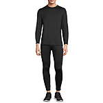 2-Piece Isotoner Men's Brushed Top &amp; Pants Base Layer Set (S-2XL, Black) $5 + Free S&amp;H w/ Walmart+ or on $35+