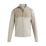 Athletic Works Men’s Mixed Media Zip Jacket (S-3XL, Taupe or Flagstone Heather) $11.60 &amp; More + Free S&amp;H w/ Walmart+ or on $35+