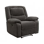 Serta Push-Button Power Recliner w/ Deep Body Cushions (Gray Fabric) $198.10 + Free Shipping