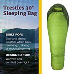 Marmot Men's Trestles 30° Sleeping Bag (Regular or Long, Left-Zip, Green Lichen/Greenland) $63.50 + Free Shipping