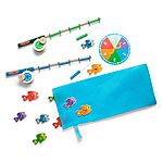 Melissa &amp; Doug Catch &amp; Count Wooden Fishing Game w/ 2 Magnetic Rods $12 + Free Shipping w/ Prime or on $35+