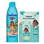 Prime Members: Coppertone Kids Disney Moana SPF 50 Sunscreen: 5-Oz Spray + 0.49-Oz Pure &amp; Simple Mineral Stick $8.83 + Free Shipping