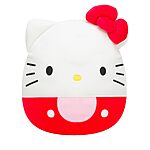 Prime: 14" Squishmallows Original Sanrio Hello Kitty in Red Overalls Plush $10.35 + Free Shipping
