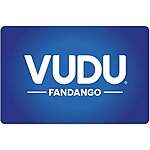 $25 Vudu Gift Card (Email Delivery) $20