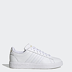 adidas Women's Grand Court 2.0 Shoes (5-11, Cloud White/Cloud White/Gold Metallic) $17.50 + Free Shipping