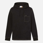 Timberland Men's Wharf River Waffle Hoodie (Black) $20 + Free Shipping