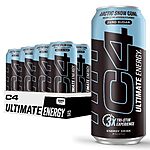 12-Pack 16-oz C4 Ultimate Sugar Free Energy Drink (Arctic Snow Cone) $12.85 w/ Subscribe &amp; Save