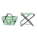 Expert Gardener Folding Gardening Stool w/ Detachable Tote (Green) $9.97 + Free S&amp;H w/ Walmart+ or on $35+