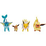 4-Piece 2&quot;-3&quot; Pokémon Select Eevee Evolution Figures Pack $13.75 + Free Shipping w/ Prime or on $35+