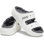 Crocs Classic Cozzzy Sandals (Women's 6-11 or Men's 4-9, White) $12.09 + Free Shipping