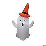 Halloween Inflatable Yard Decorations: 73" Witches' Brew $21 or 4' Ghost $10 + Free S/H