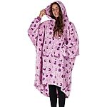 The Comfy Dream Squishmallows Microfiber Oversized Wearable Blanket (Various) from $14