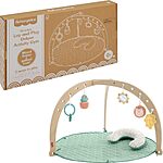 Fisher-Price Wood Baby Playmat Lay &amp; Play Deluxe Activity Gym w/ Wooden Frame &amp; Tummy Time Sensory Toys $29.99 + Free Shipping w/ Prime or on $35+