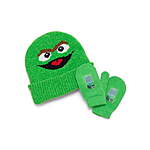 2-Piece Sesame Street Toddler Knit Beanie Hat &amp; Gloves Set: Oscar, Cookie Monster, or Elmo $5 + Free S&amp;H w/ Walmart+ or on $35+