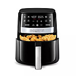 3-Quart Gourmia Digital Window Air Fryer w/ 8 Presets & Guided Cooking $25 + Free Store Pickup