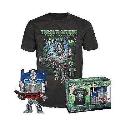 Funko POP! Transformers Optimus Prime Set w/ Figure & Tee (M-2XL) $11.99 + Free Shipping