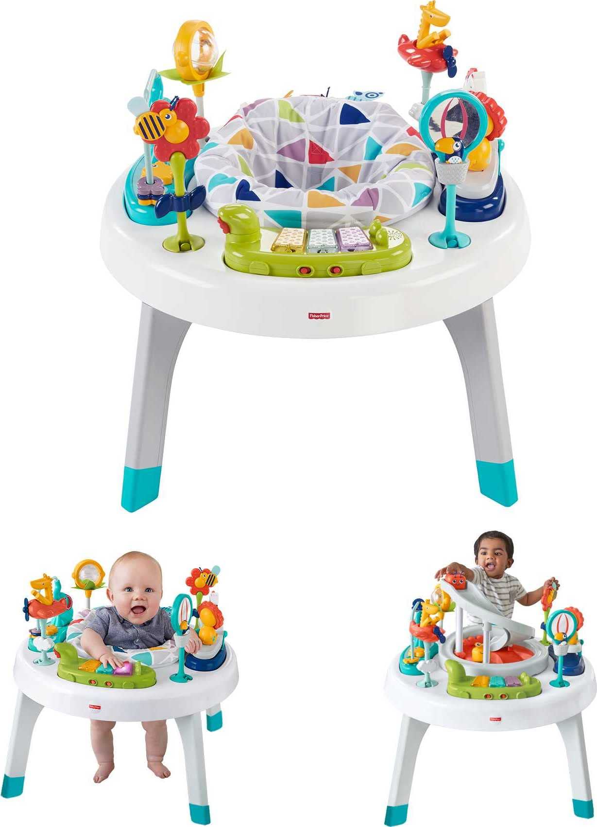 Fisher-Price Baby & Toddler 2-in-1 Sit-to-Stand Activity Center (Safari) $69.71 + Free Shipping