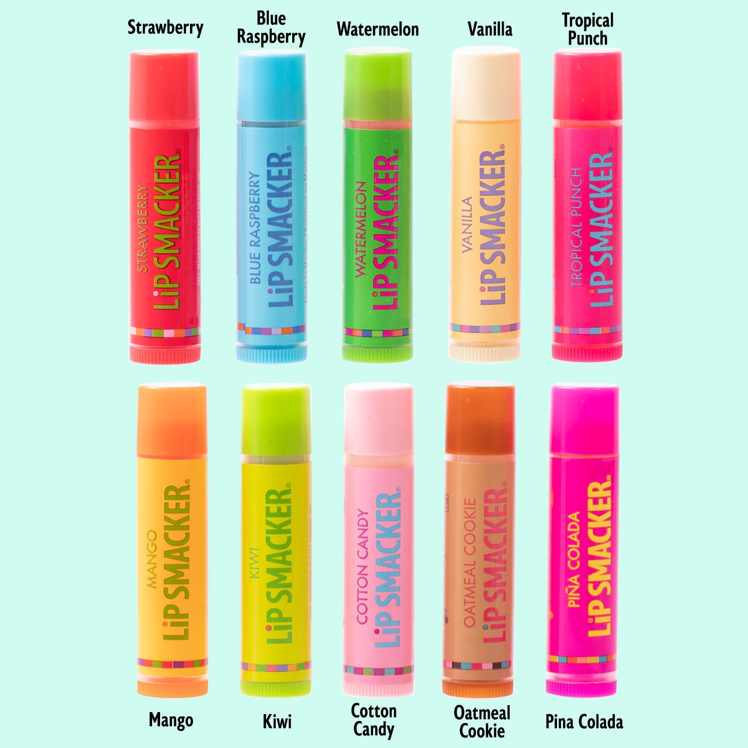 10-Piece Lip Smacker Best Flavor Forever Lip Balm Set $5.42 w/ S&S + Free Shipping w/ Prime or on $35+