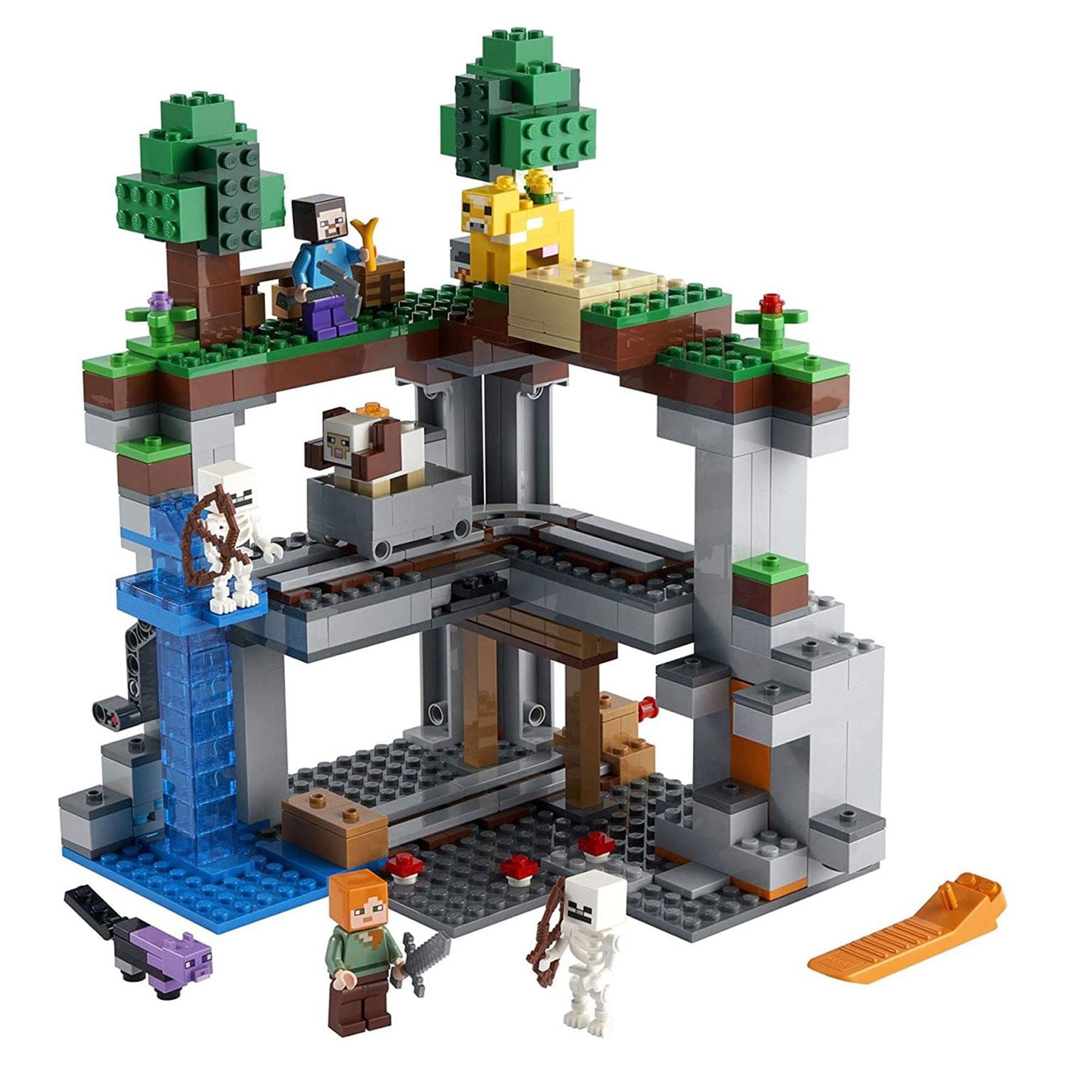 542-Piece LEGO Minecraft The First Adventure (21169) $43.26 + Free Shipping