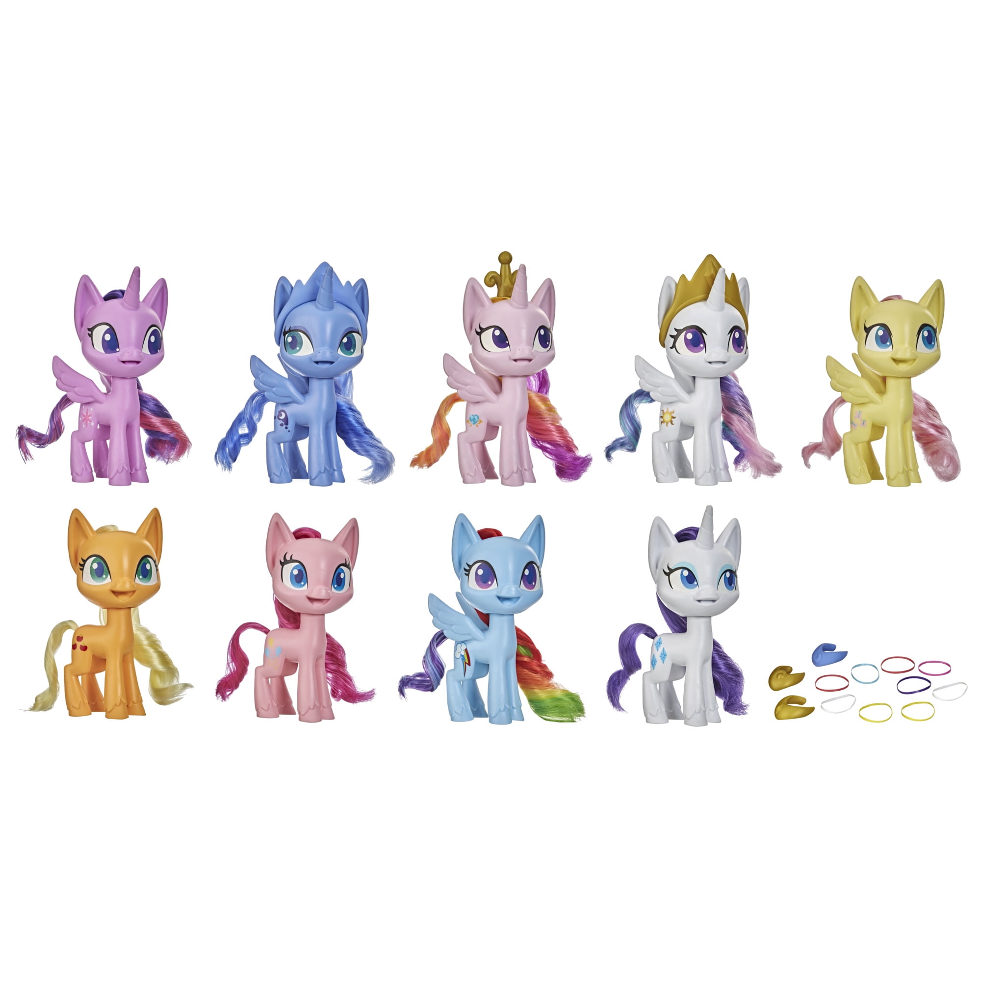 My Little Pony Mega Friendship Collection w/ 9 5" Ponies & Surprise Accessories $14.38 + Free Shipping w/ Walmart+ or on $35+