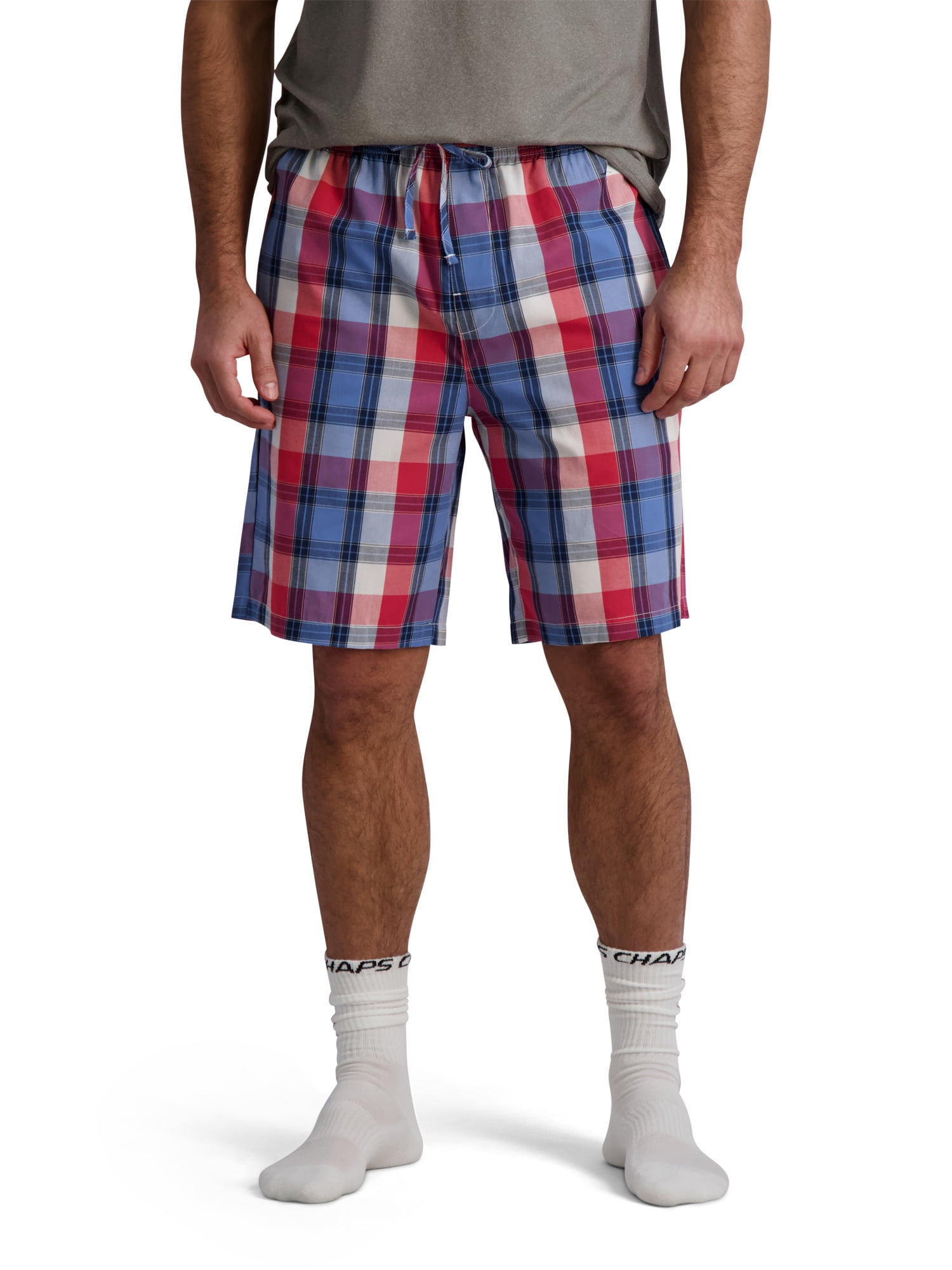 Chaps Men's Classic Poplin Sleep Shorts w/ Pockets (S-XL, Various) $6.68 + Free S&H w/ Walmart+ or $35+
