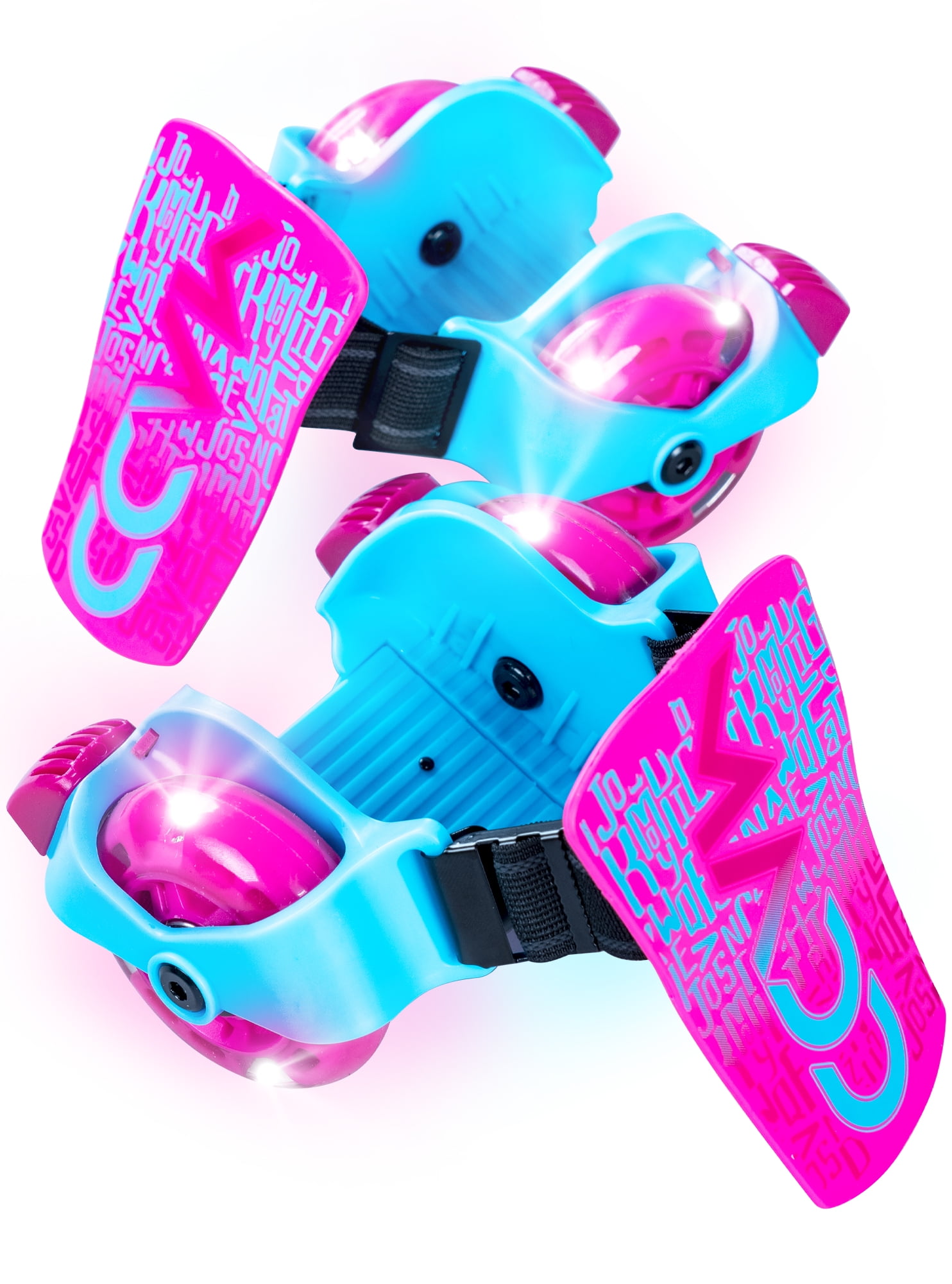 Madd Gear Kids' Light-Up Rollers Adjustable Heel Skates w/ LED Wheels (Pink) $3.73 + Free Shipping w/ Walmart+ or on $35+