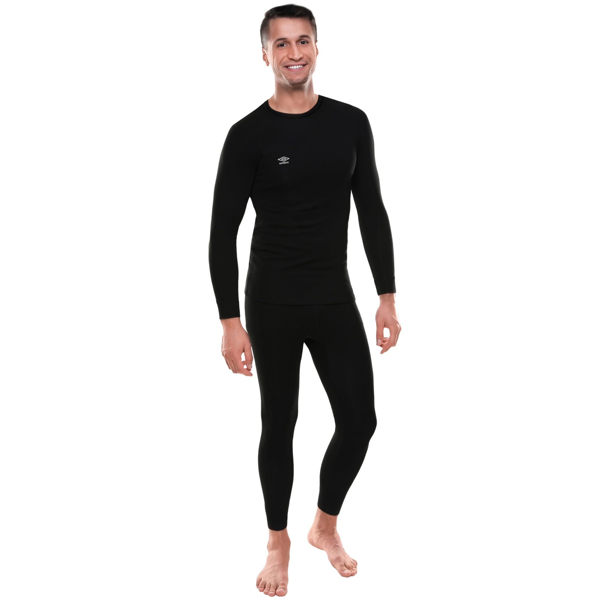 Umbro Men’s Base Layer Thermal Compression Pants & Shirt Set (S-XL, Various) $6.80  + Free S&H w/ Walmart+ or $35+