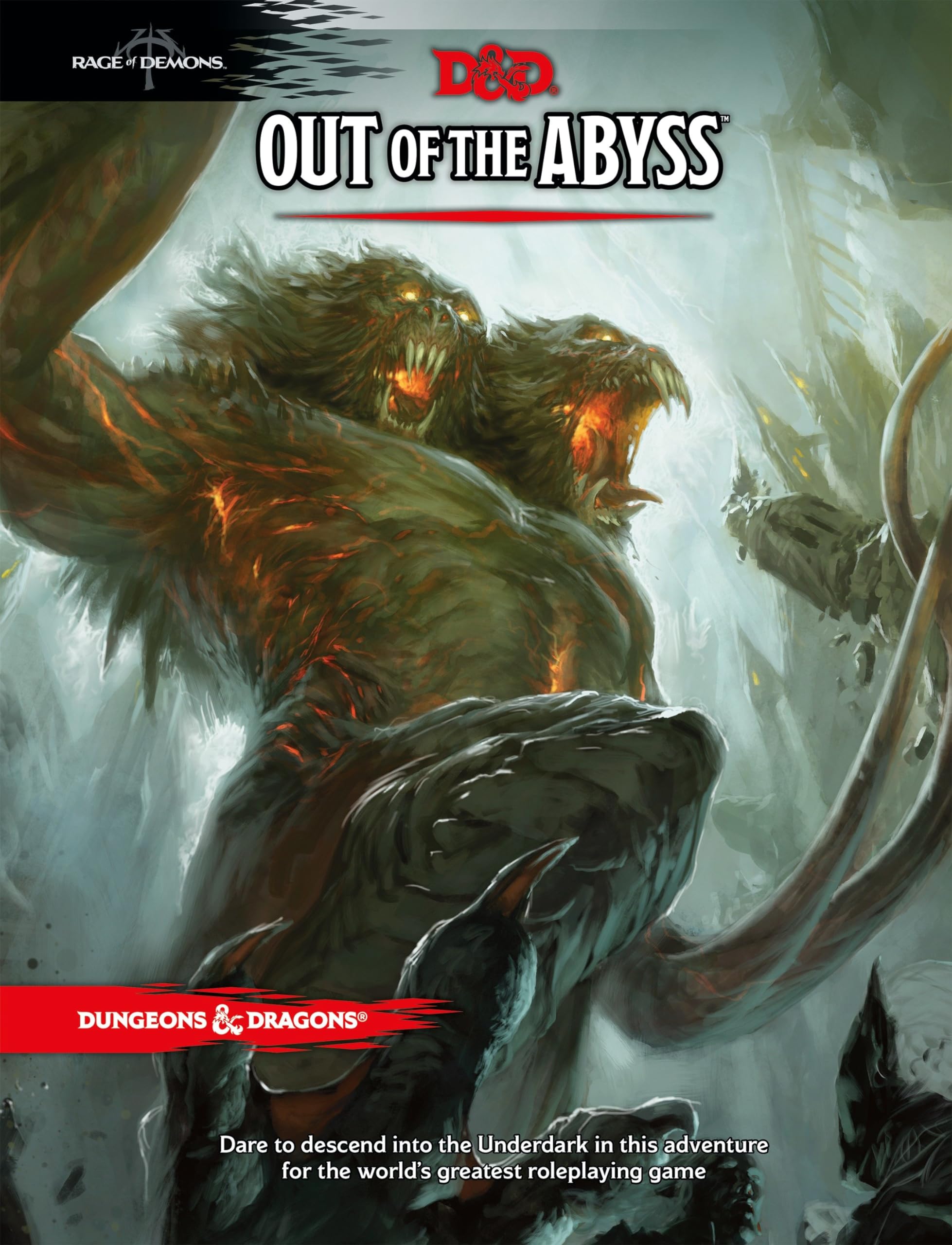 Dungeons & Dragons: Out of the Abyss HC Book $14.95 + Free Shipping w/ Prime or on $35+