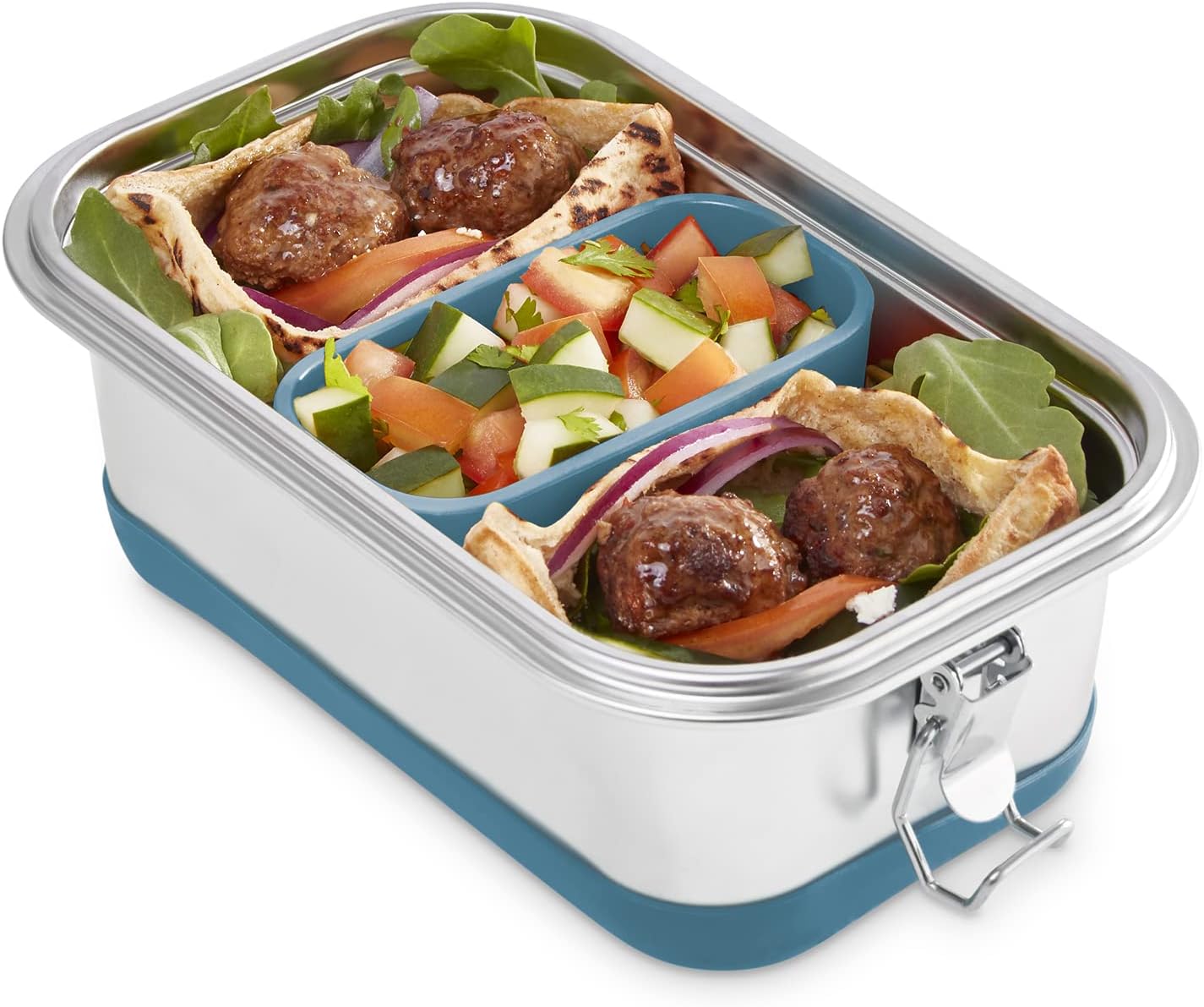 Dash The Fit Cook x Stainless Steel Lunch Box w/ Silicone Insert (6.25-Cup Capacity, Various Colors) $15.99 + Free Shipping w/ Prime