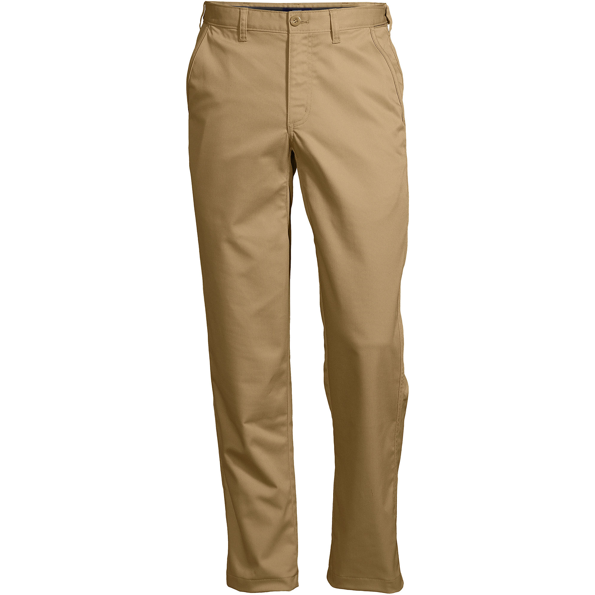 Lands end extra 50 off men s comfort waist work pants beige or navy 