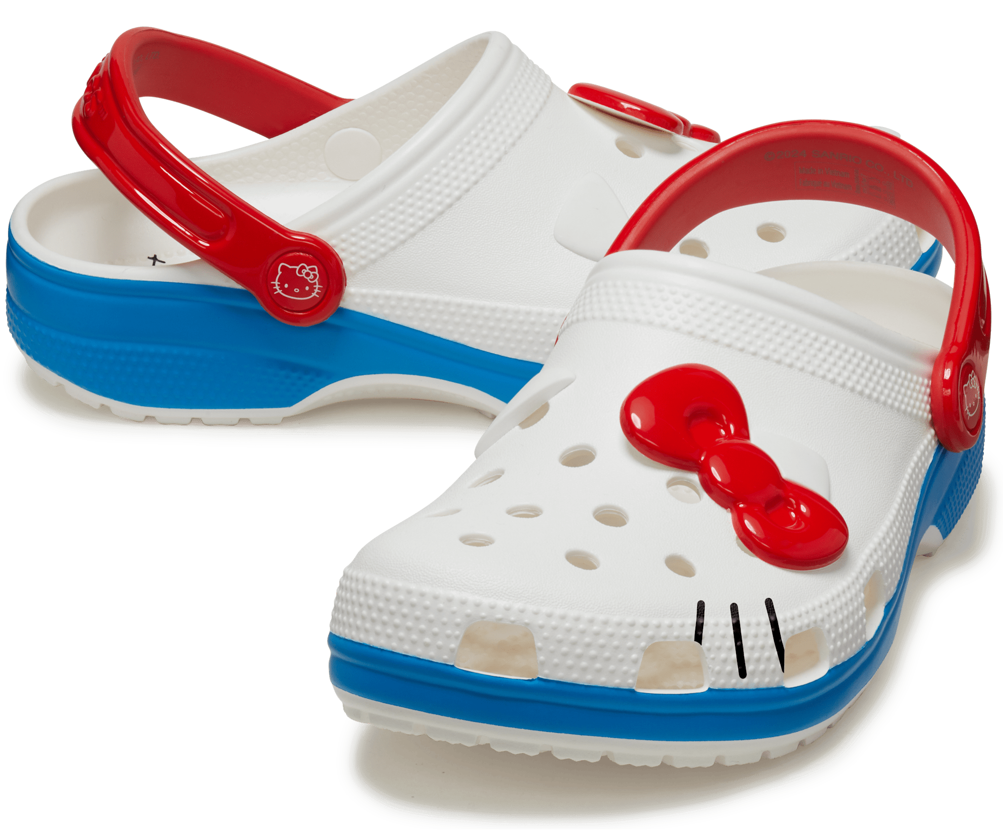Crocs hello kitty classic clogs kids 24 75 toddler 22 50 adult