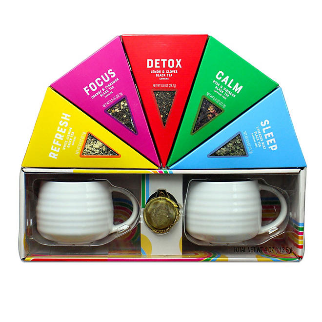 Sam's Club Members Loose Leaf Tea Gift Set w/ Mugs 11.98 + Free
