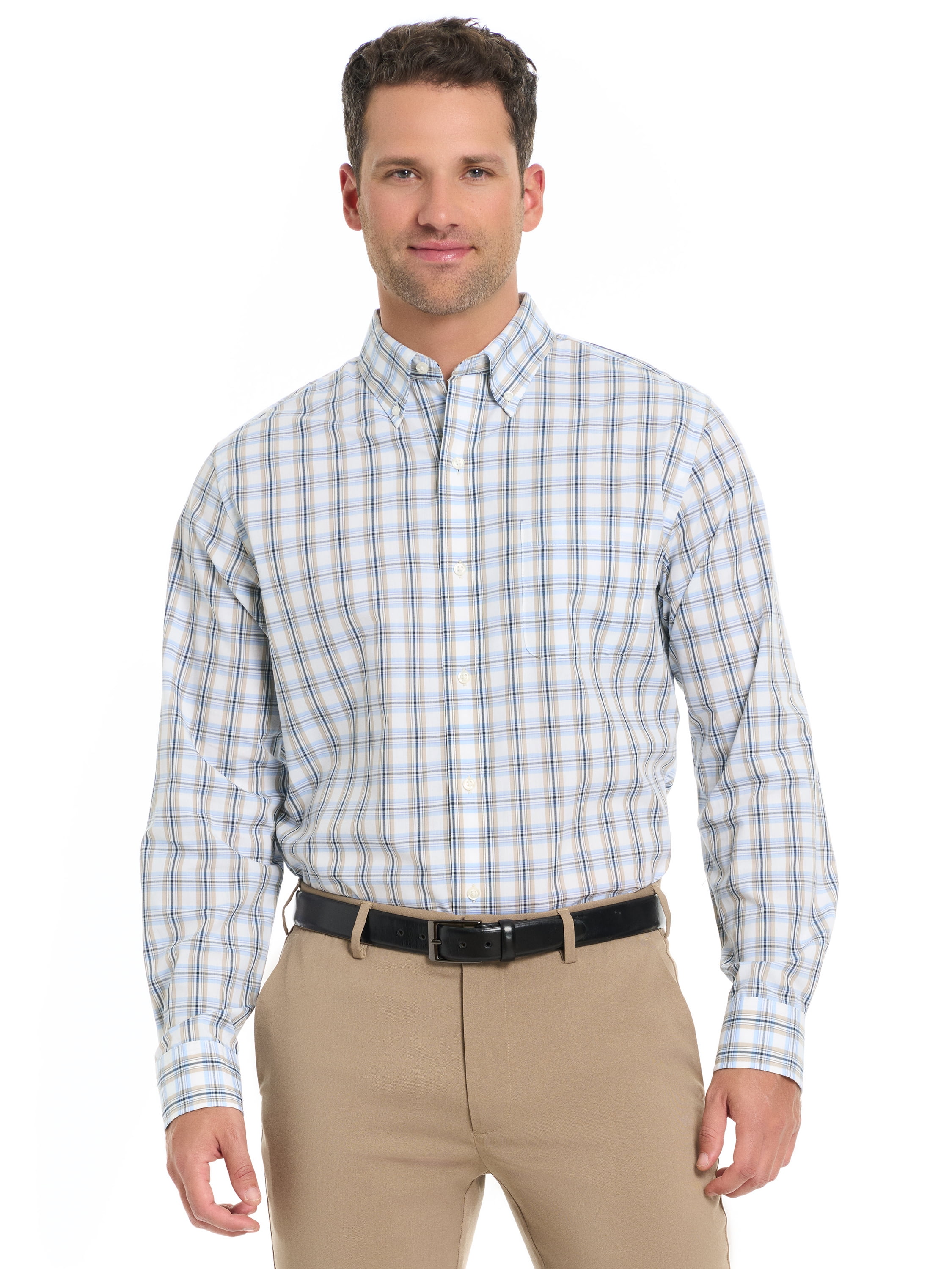 Arrow Men's: Hamilton Button Down Shirt $12 or Heritage 5-Pocket Twill ...