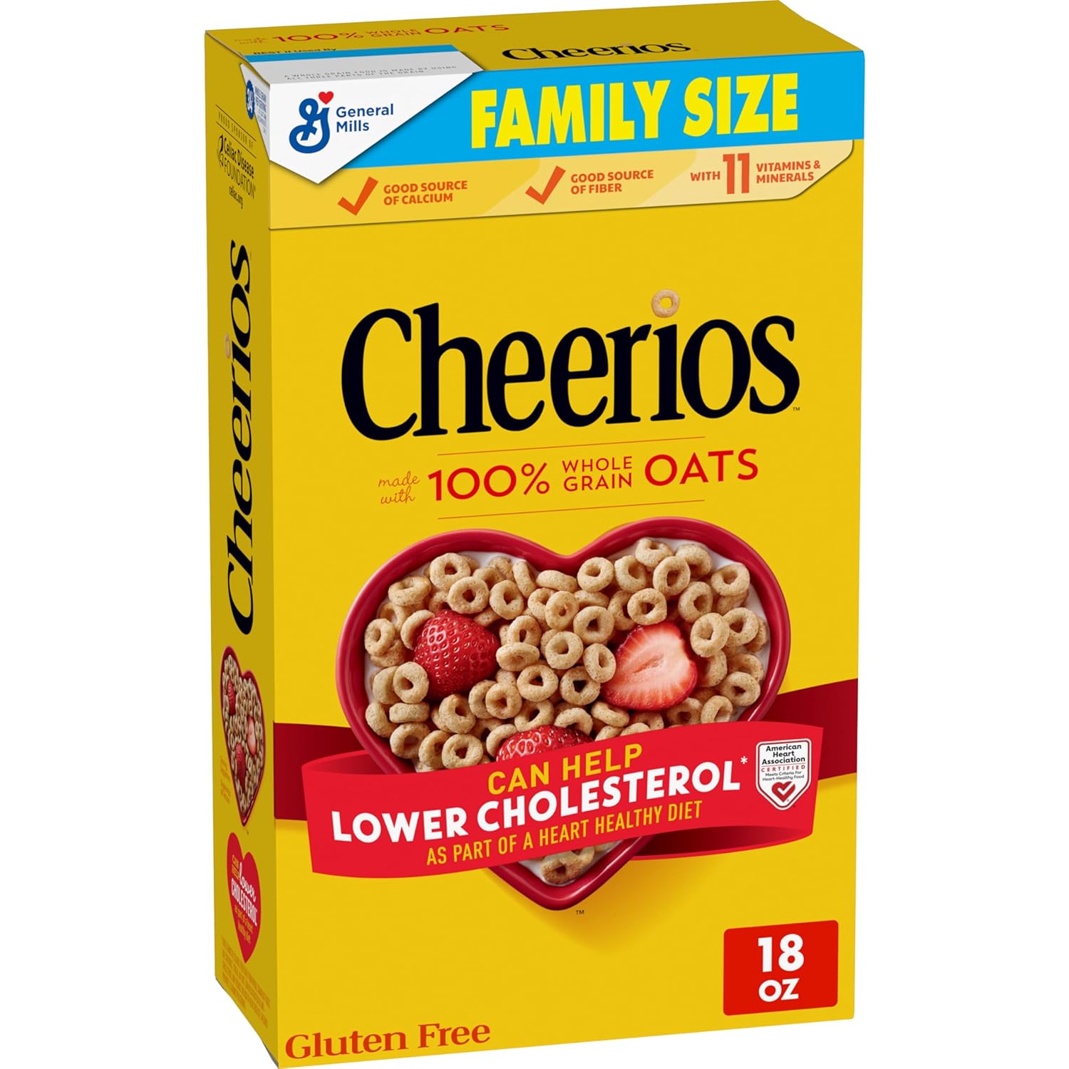 Family Size Cheerios Cereal: Original $3.19, Frosted $3.94 & More + Free Shipping w/ Prime or on $35+