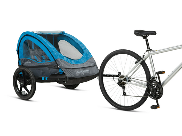 Schwinn Convoy Double Bicycle Trailer $90 + Free Shipping w/ Prime